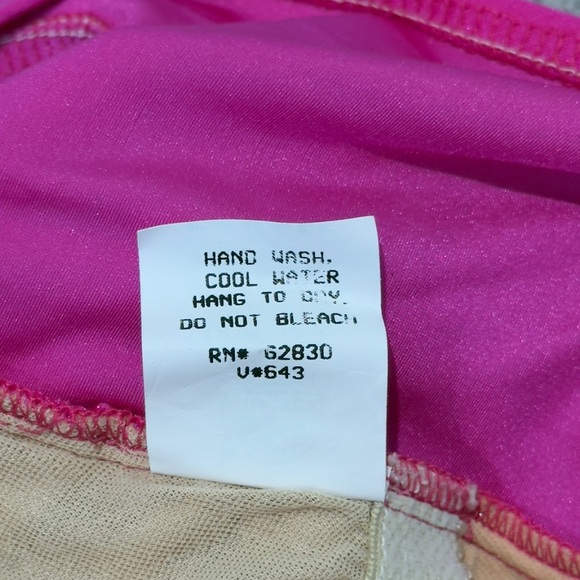 Lands End Vintage 90s Colorblock Swimsuit Small Size 6 - Picture 12 of 12
